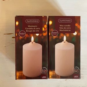 (2) NWT LED Candles
